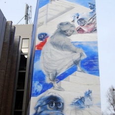 Peinture murale de Somville photo 1